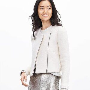 Banana Republic Cream Boucle Jacket NEVER WORN